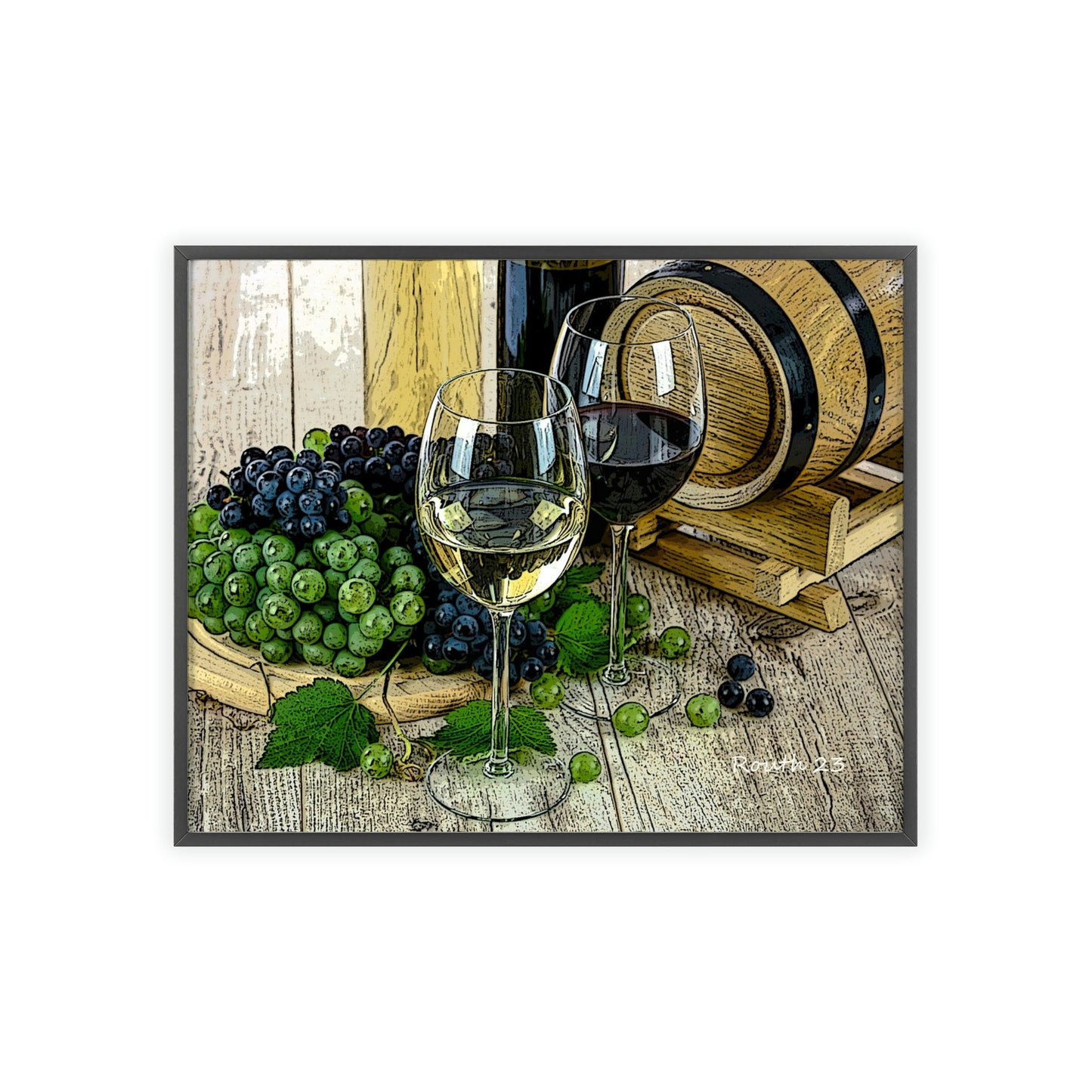 Posters with Wooden Frame