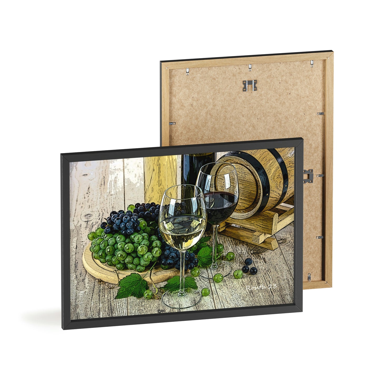 Posters with Wooden Frame