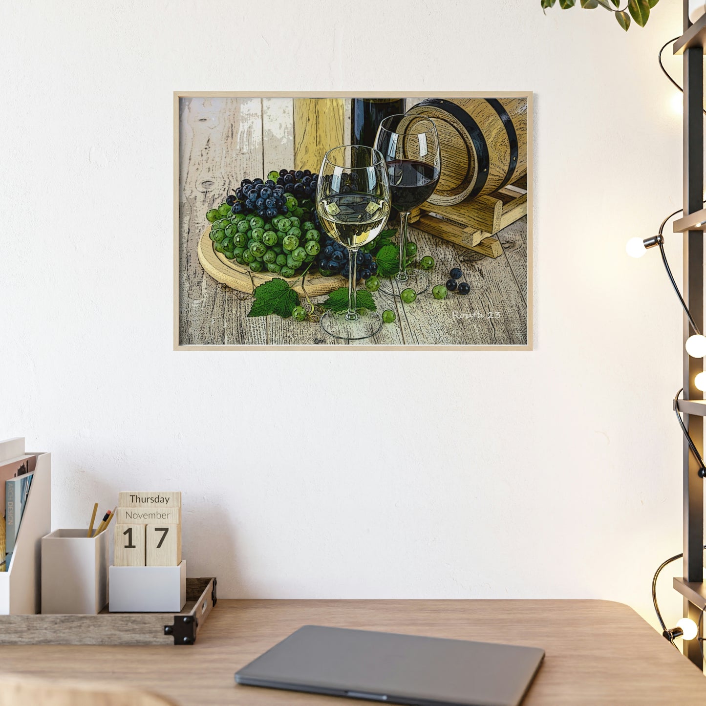 Posters with Wooden Frame