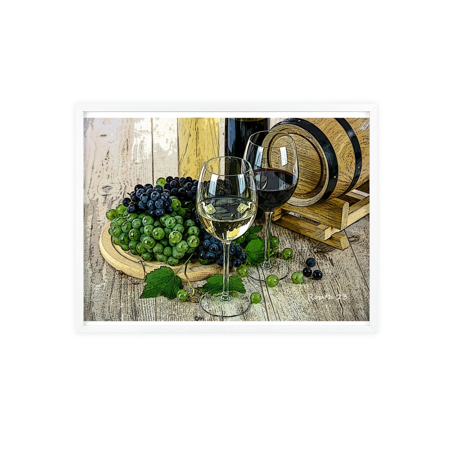 Posters with Wooden Frame