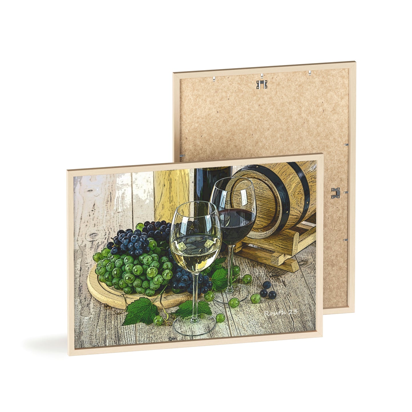 Posters with Wooden Frame