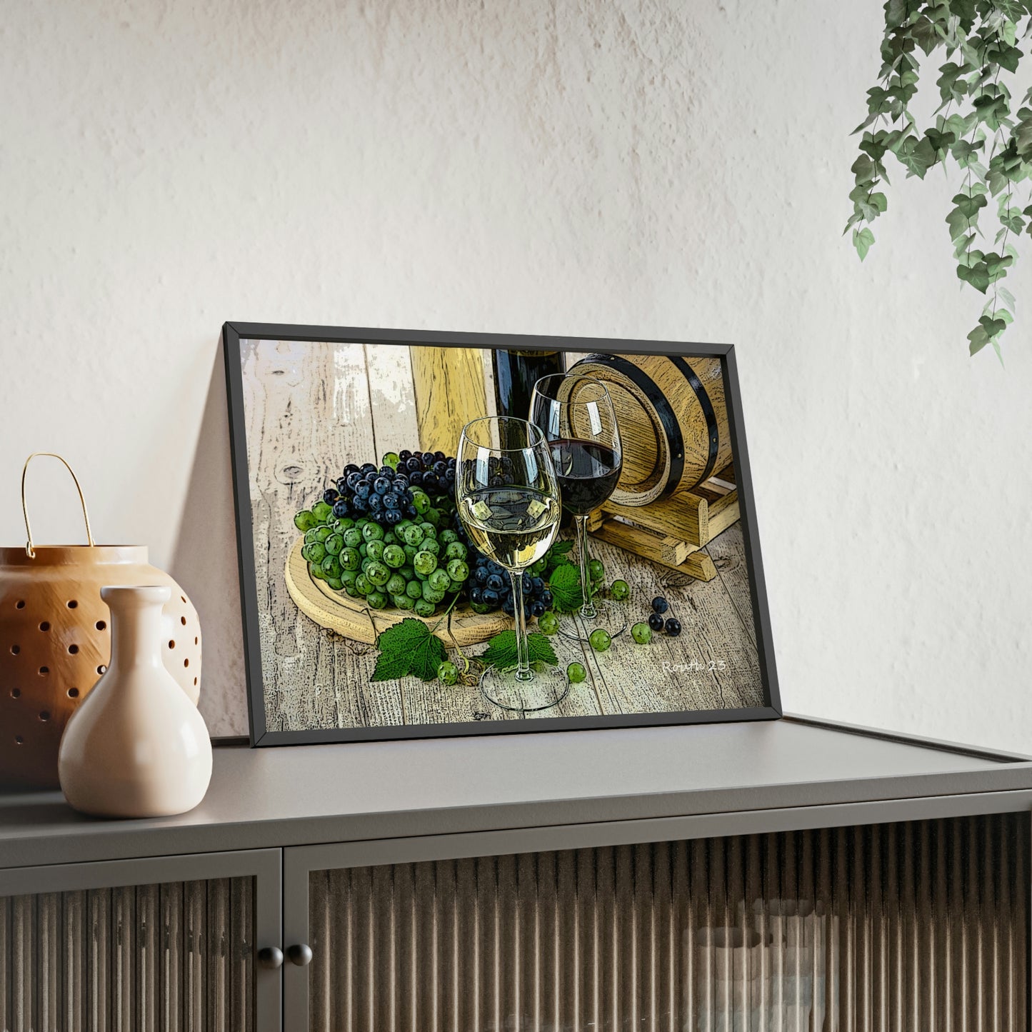 Posters with Wooden Frame