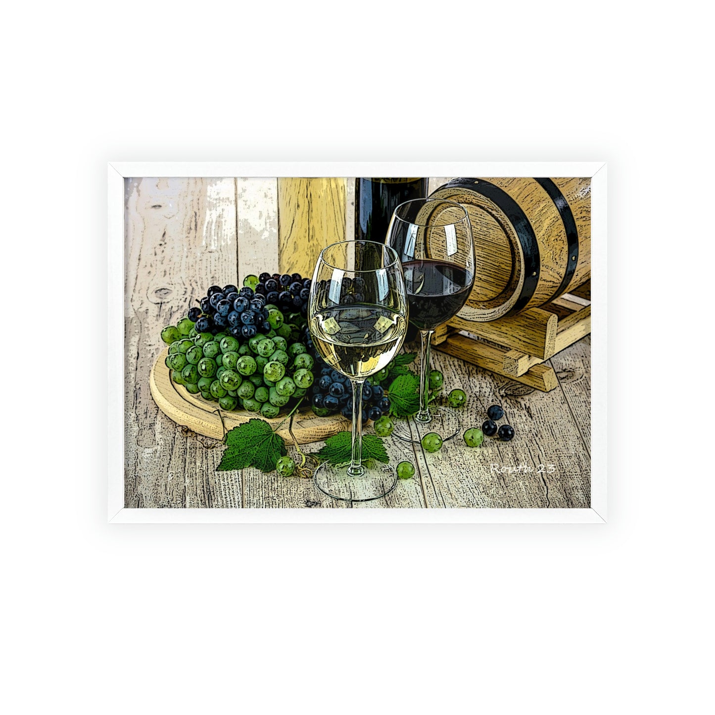 Posters with Wooden Frame