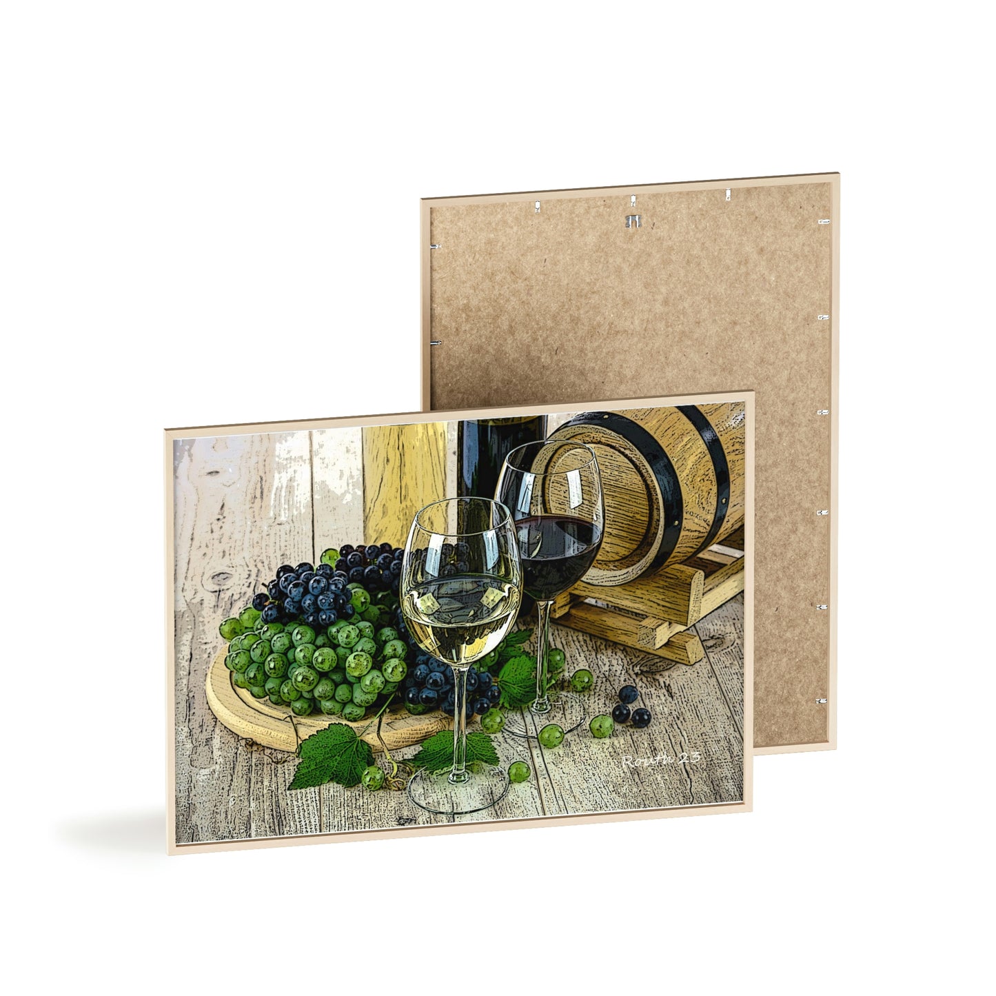 Posters with Wooden Frame