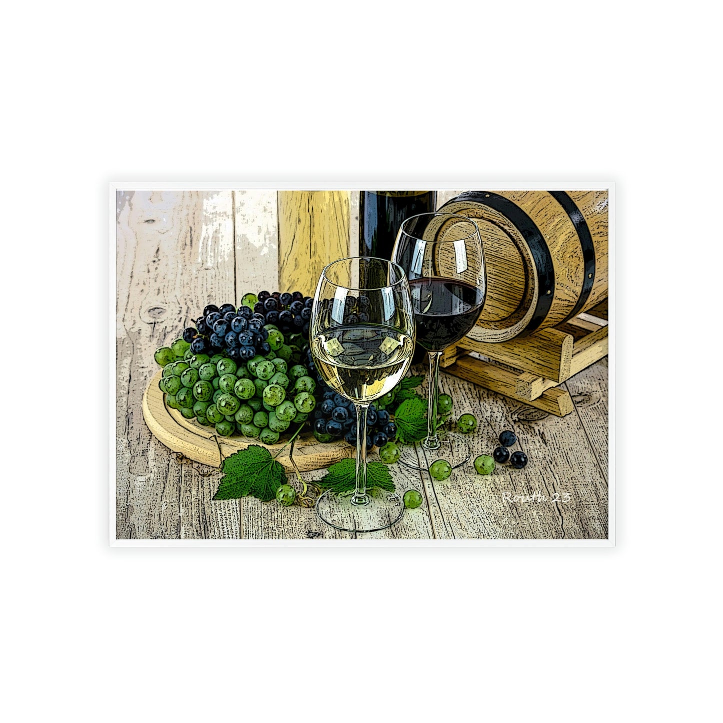 Posters with Wooden Frame