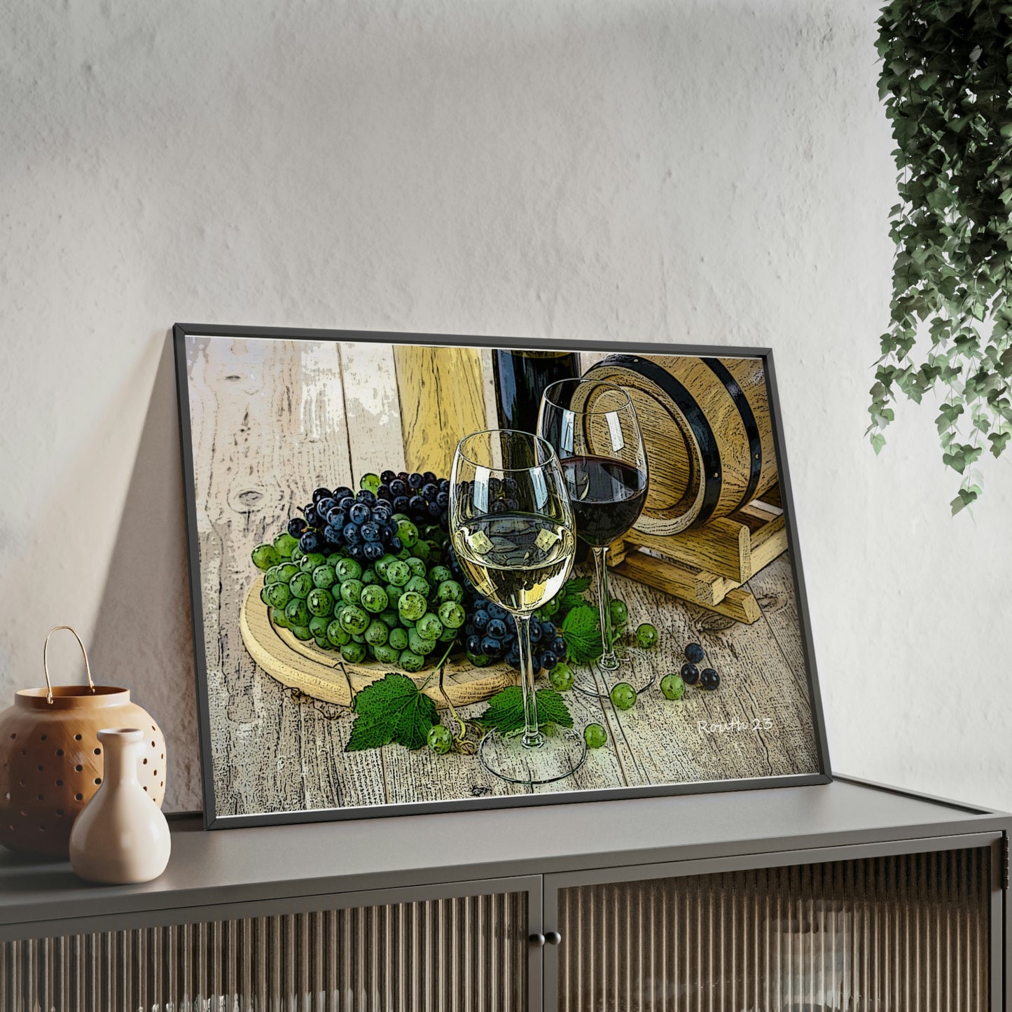 Posters with Wooden Frame