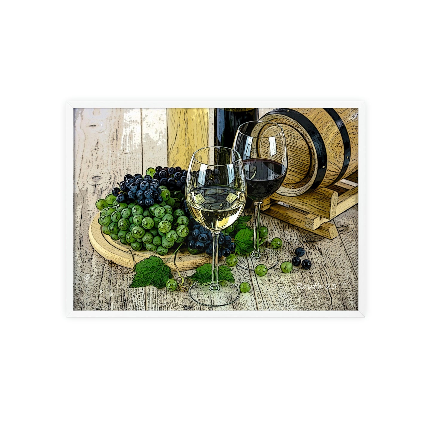 Posters with Wooden Frame