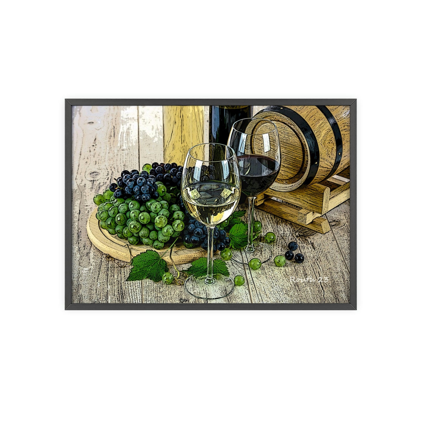 Posters with Wooden Frame