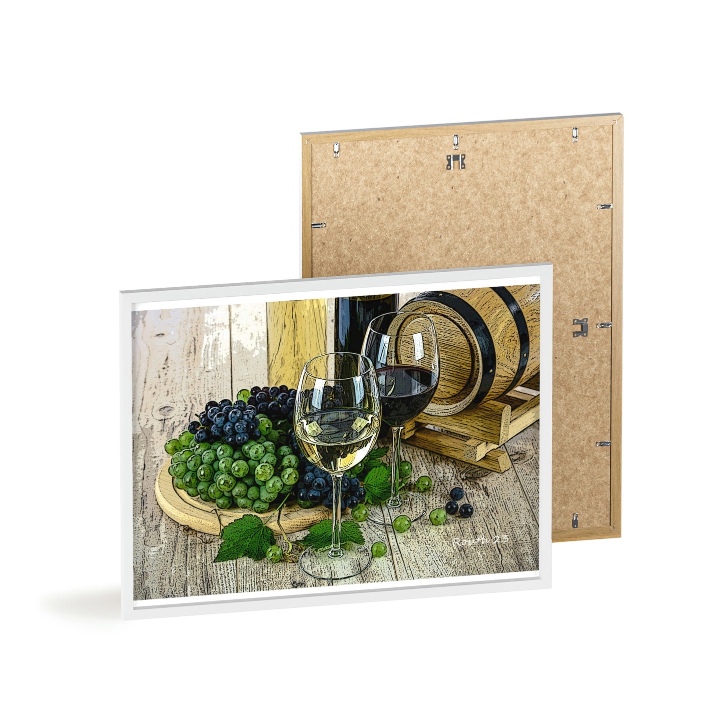 Posters with Wooden Frame