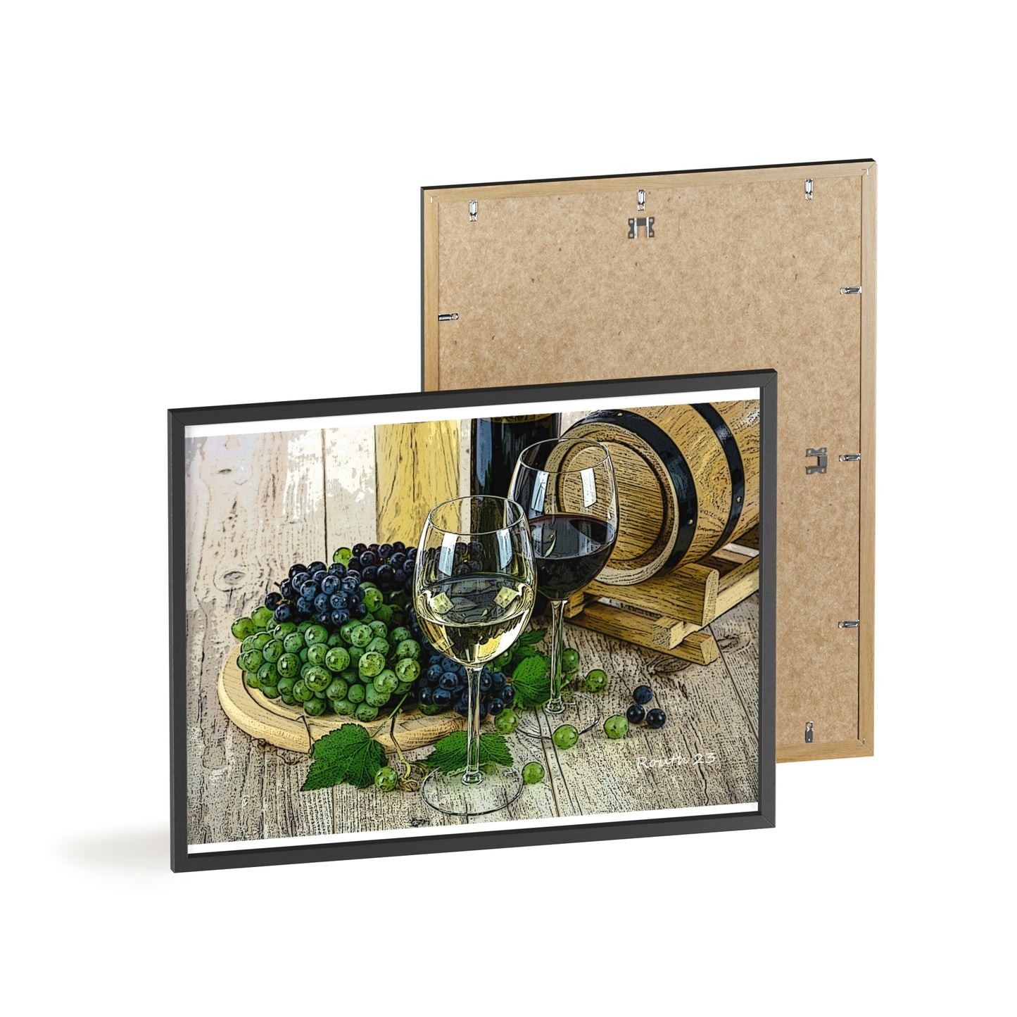 Posters with Wooden Frame