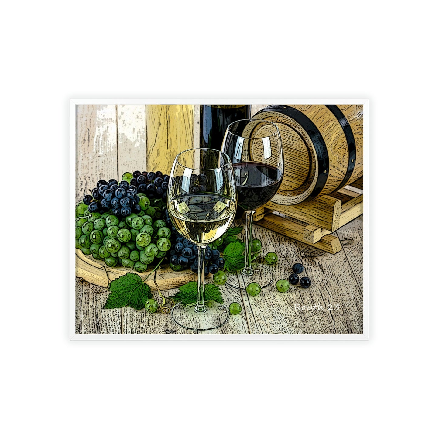 Posters with Wooden Frame