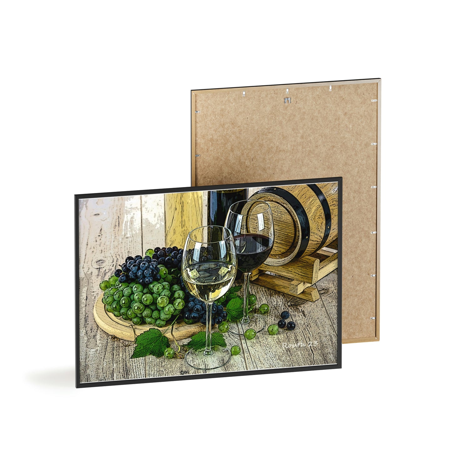 Posters with Wooden Frame