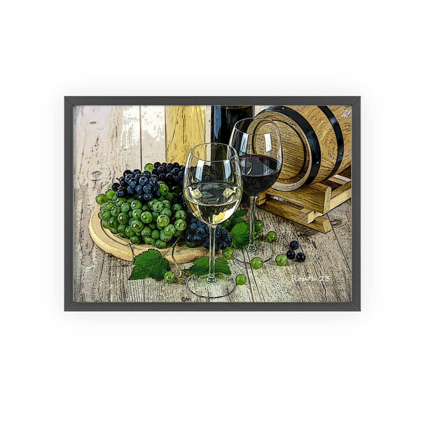 Posters with Wooden Frame