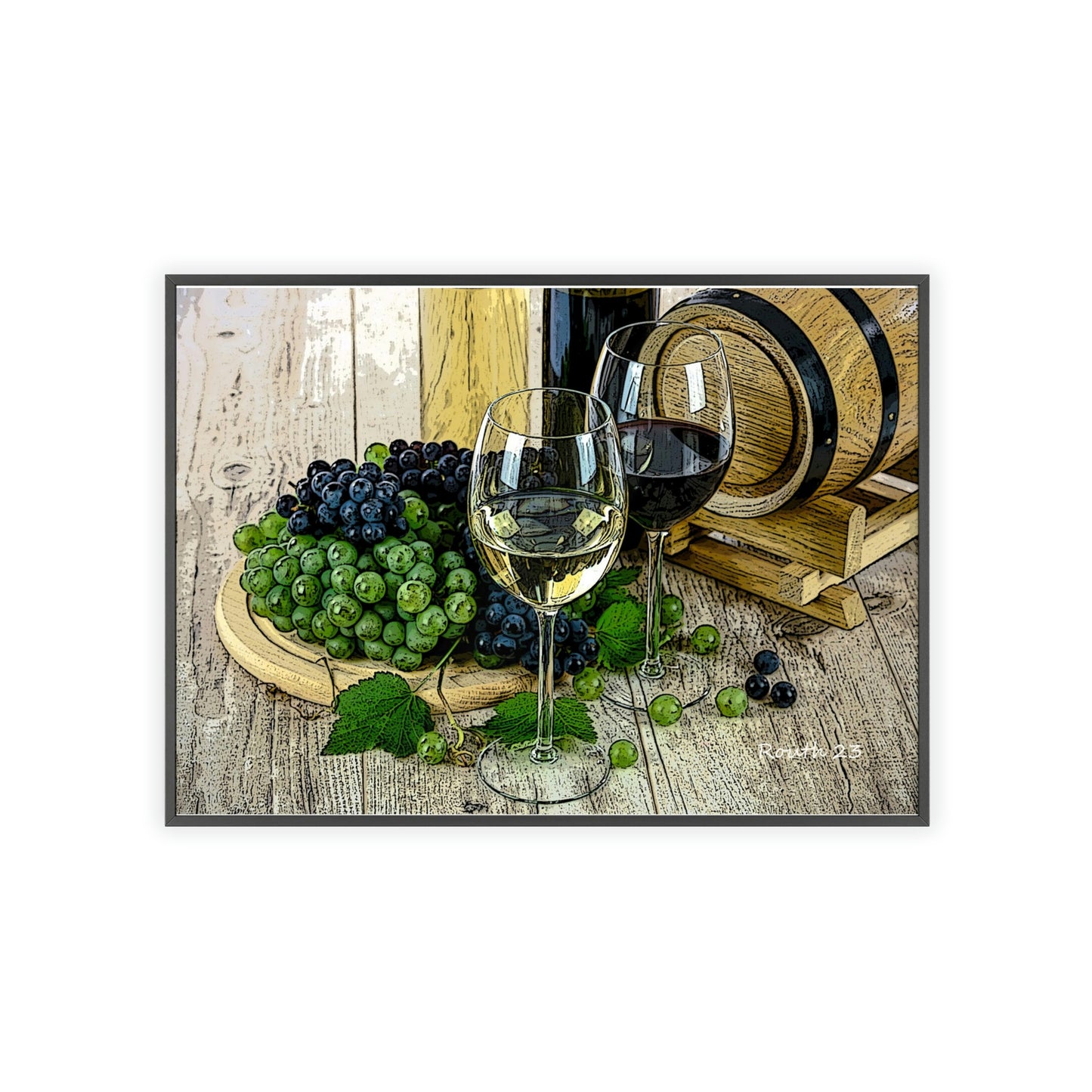 Posters with Wooden Frame