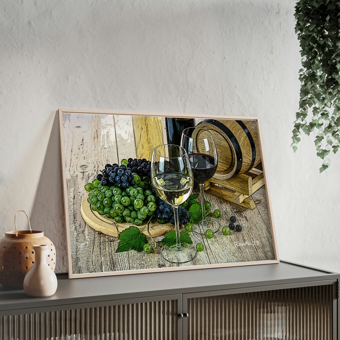 Posters with Wooden Frame