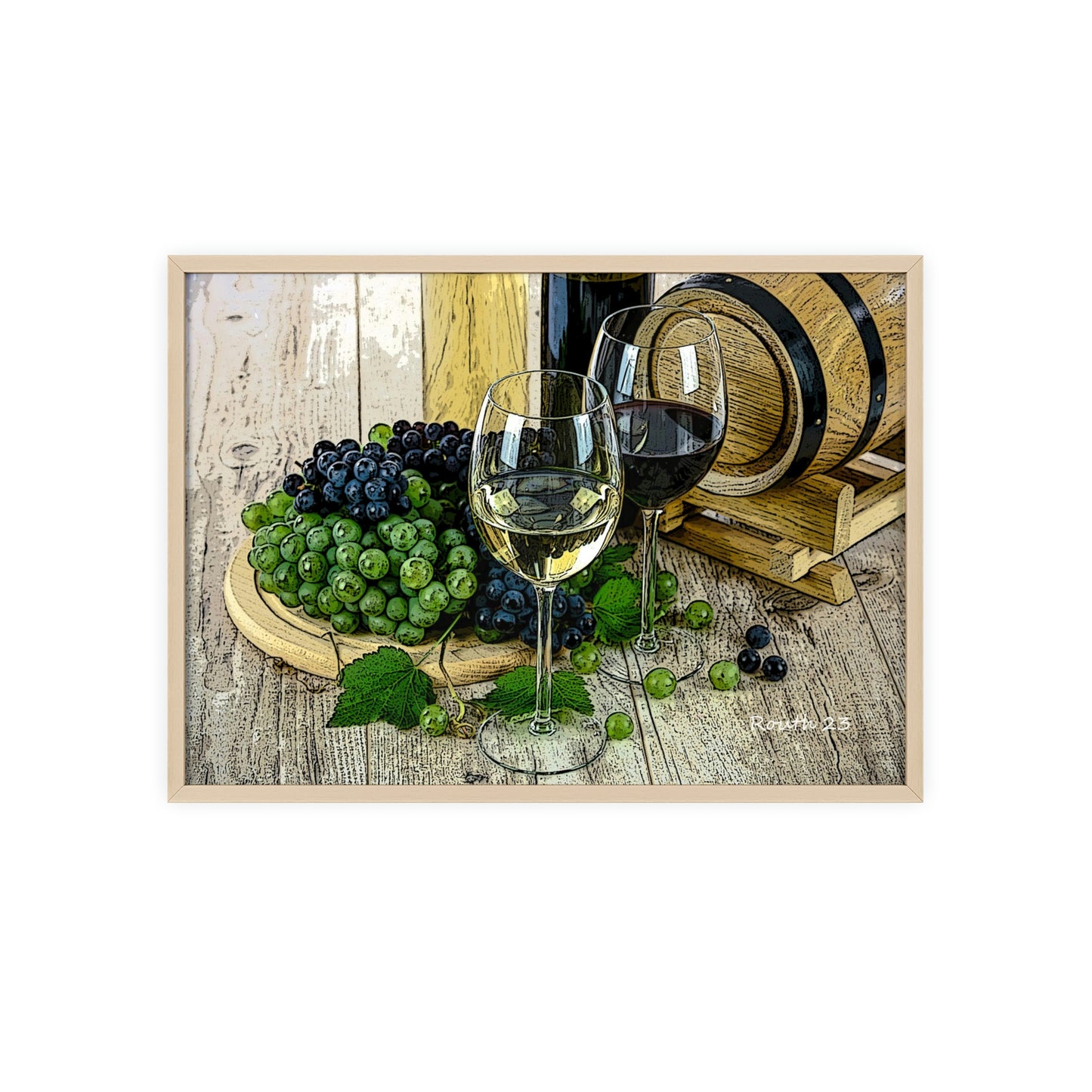 Posters with Wooden Frame