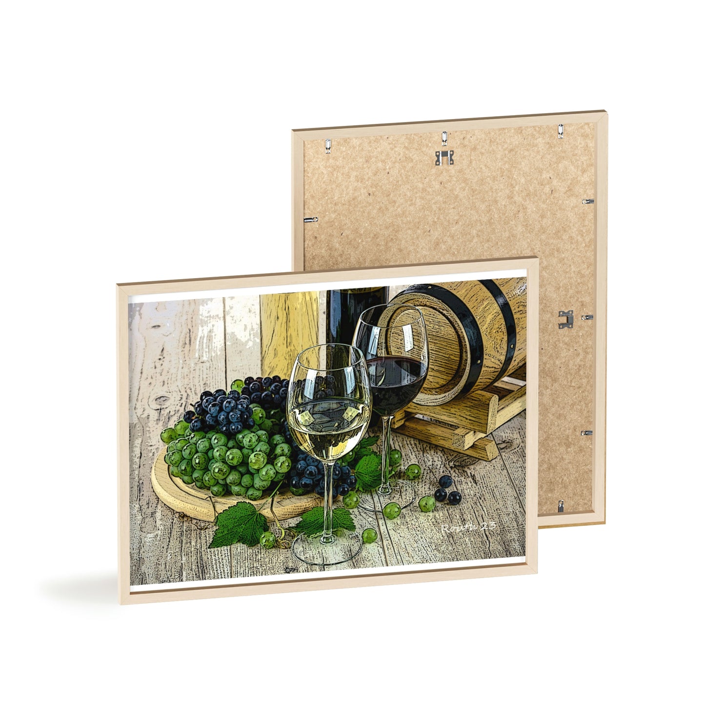 Posters with Wooden Frame