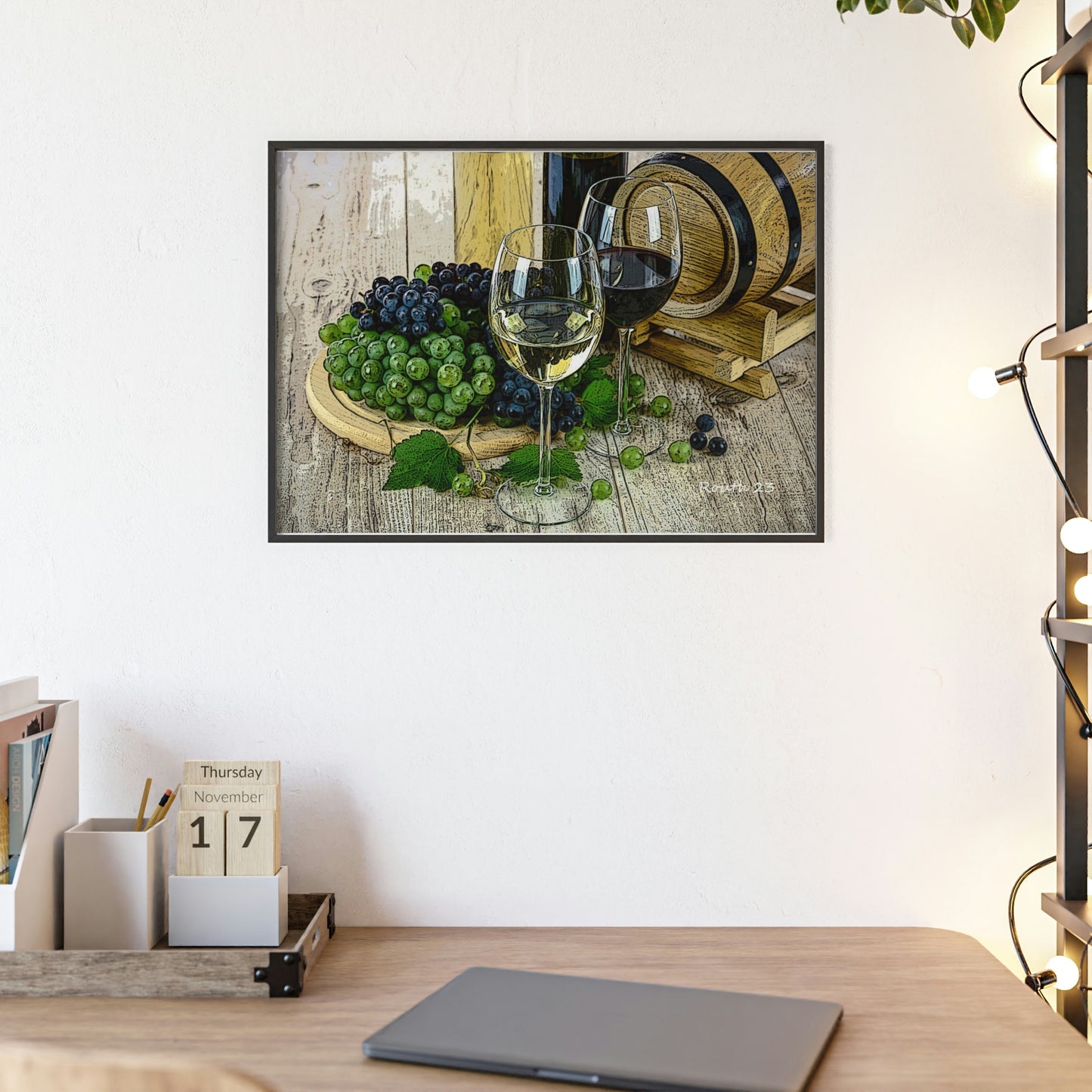 Posters with Wooden Frame