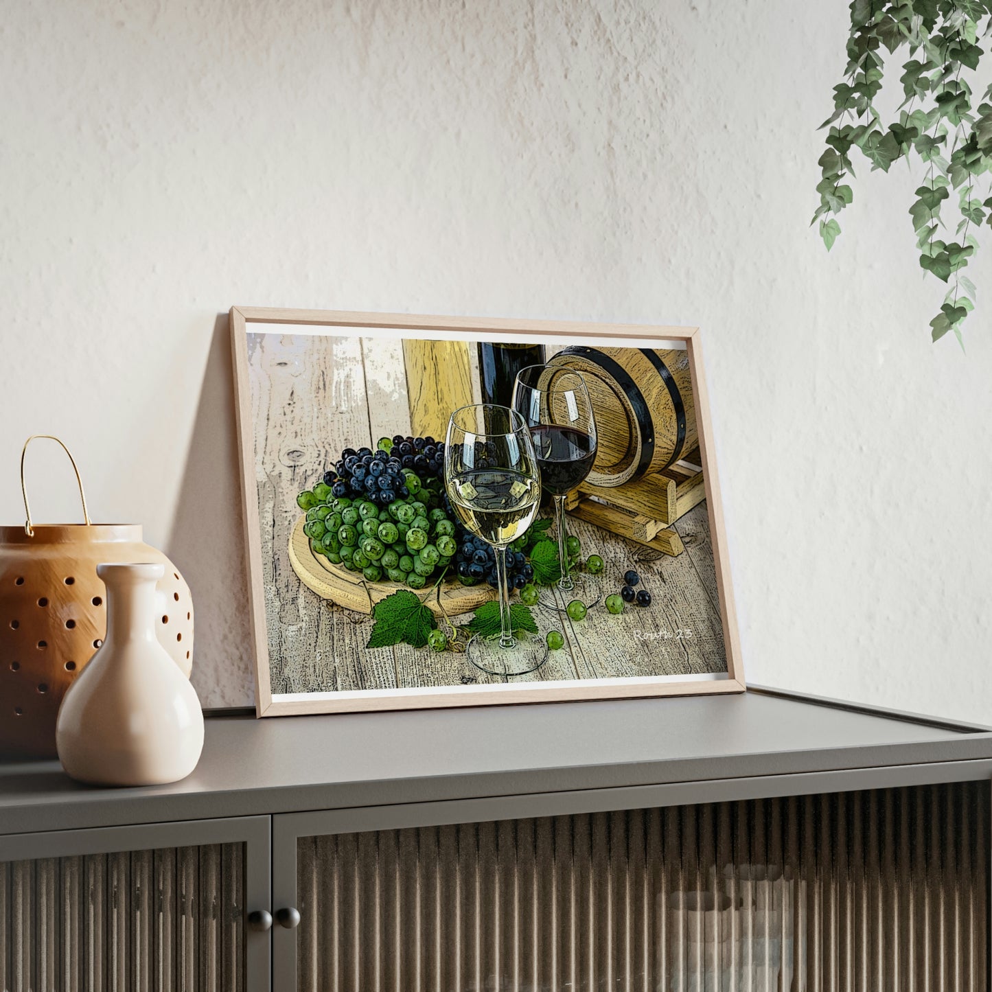 Posters with Wooden Frame