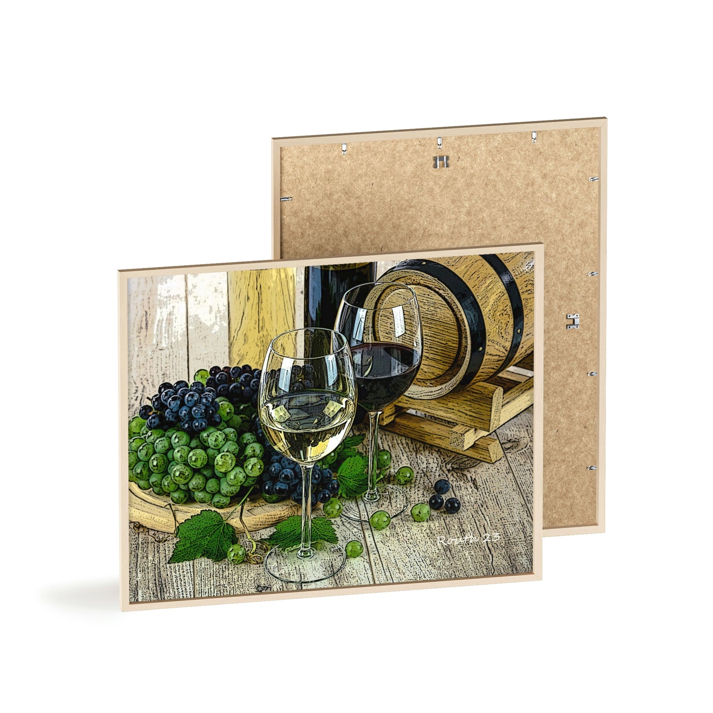 Posters with Wooden Frame