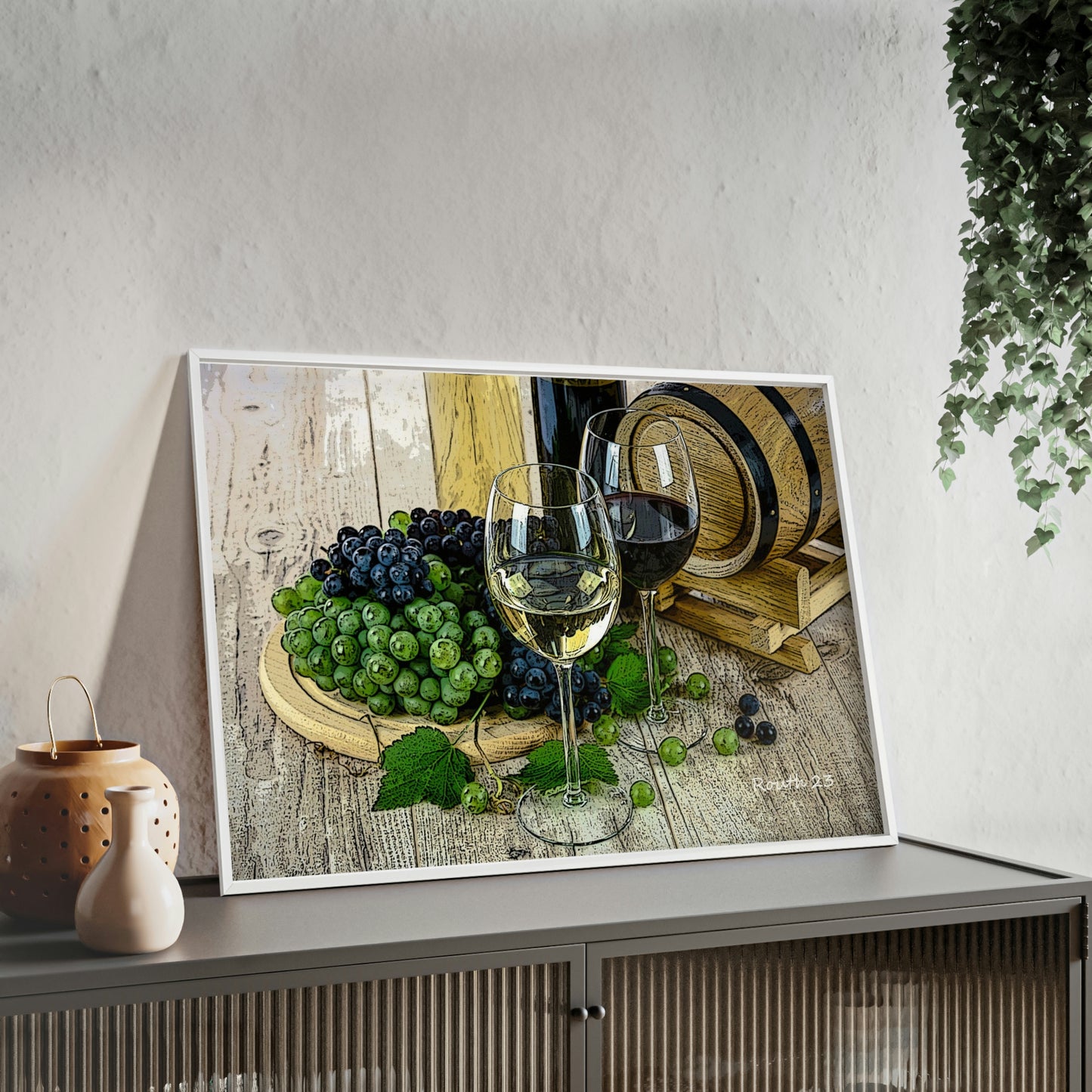 Posters with Wooden Frame