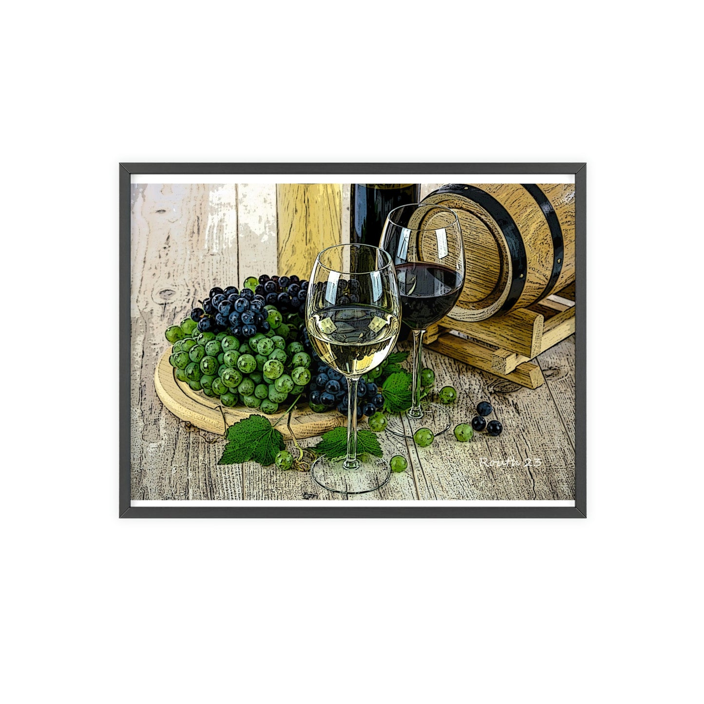 Posters with Wooden Frame