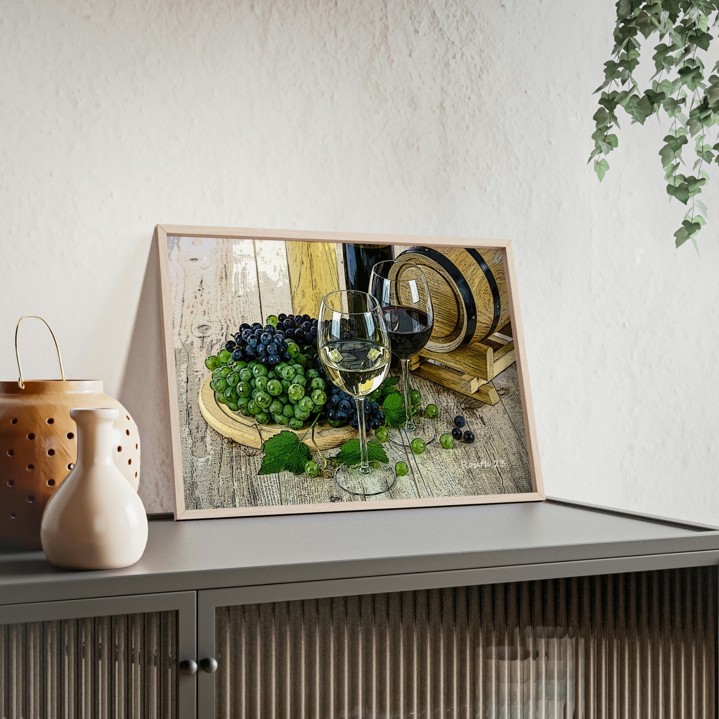 Posters with Wooden Frame