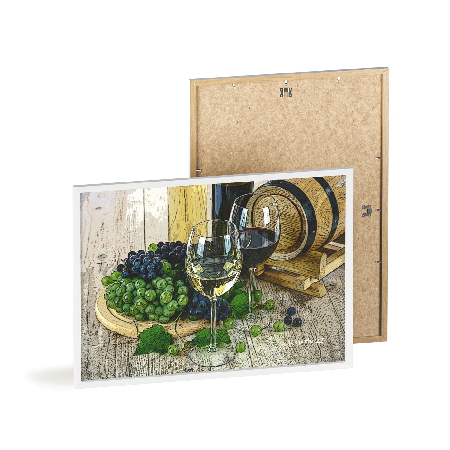 Posters with Wooden Frame