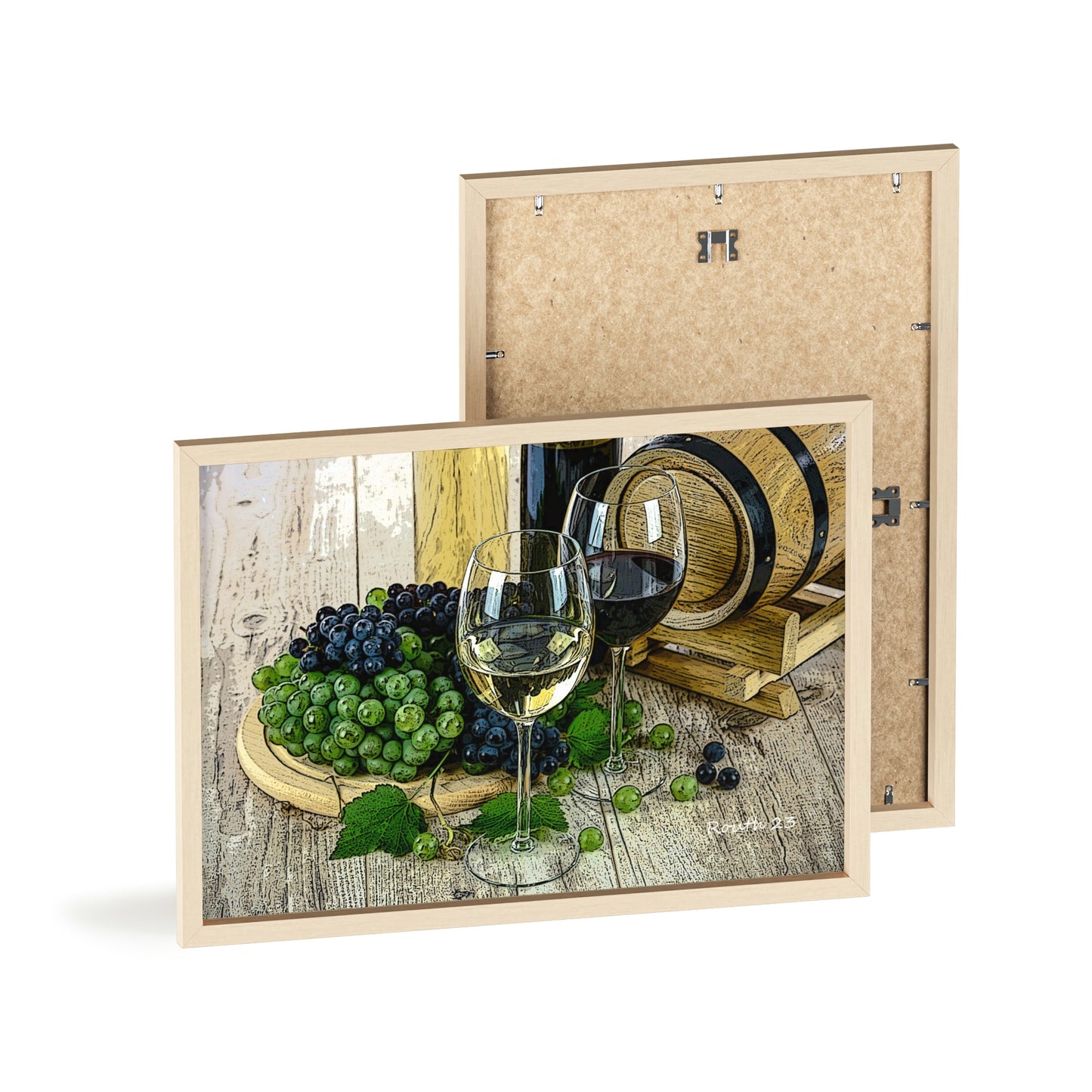 Posters with Wooden Frame