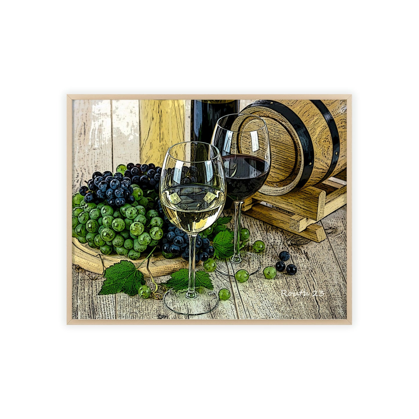 Posters with Wooden Frame