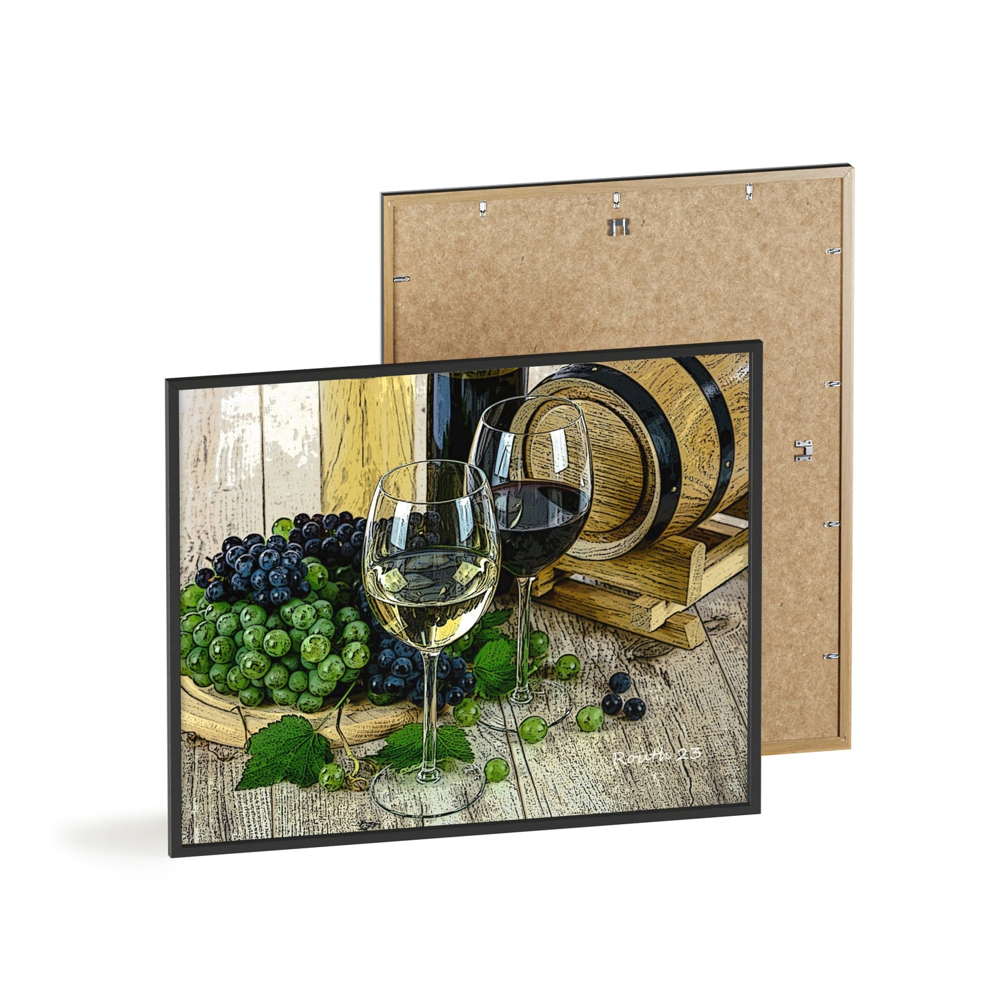 Posters with Wooden Frame